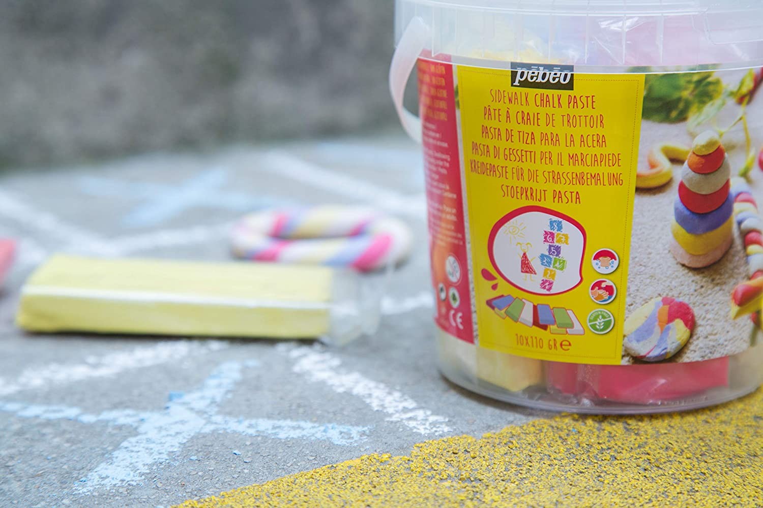 CUBOS PARA COLOREAR, CREA TUS PROPIAS TIZAS - PEBEO