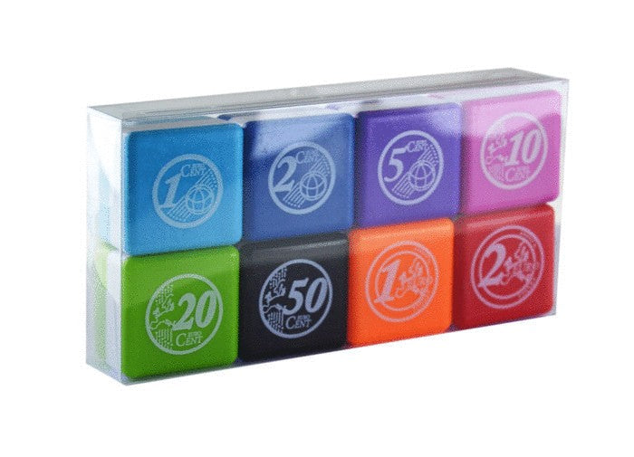 PACK DE SELLOS MOTIVACION MONEDAS EURO - Fraga