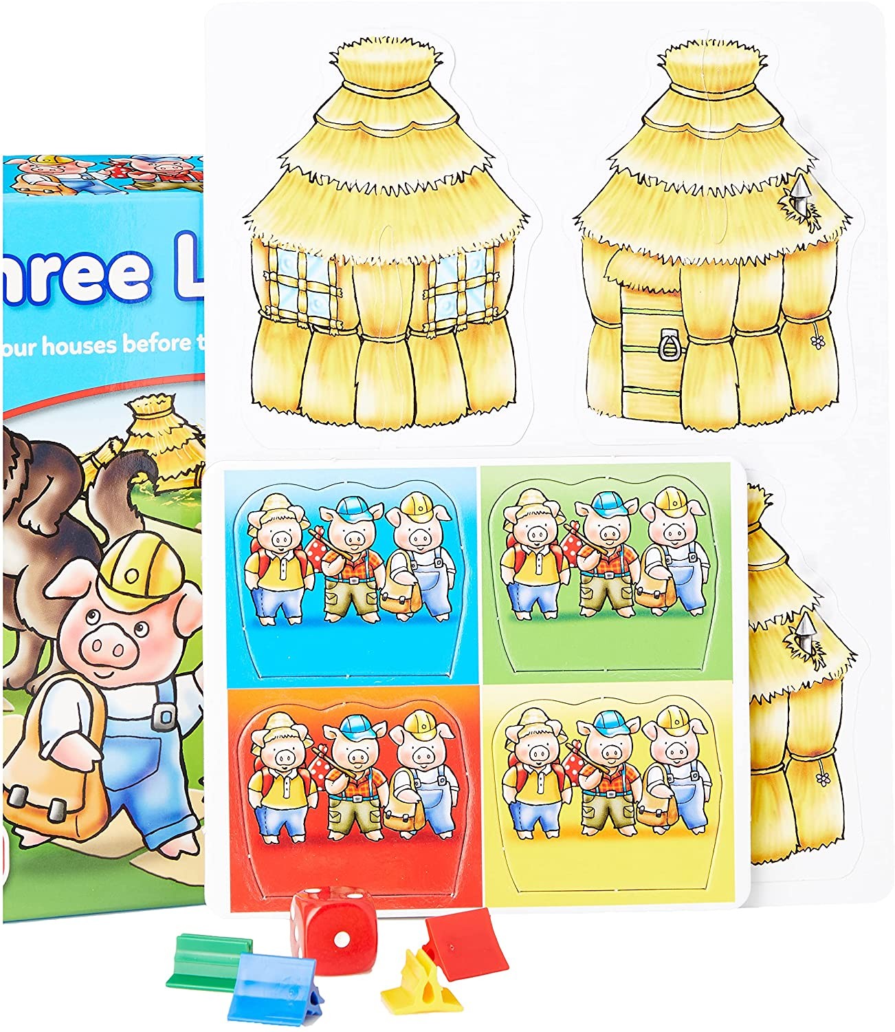 JUEGO DE MESA LOS TRES CERDITOS - Orchard Toys