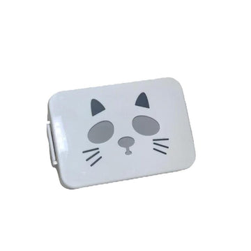 FIAMBRERA BENTO CAT GRIS - Yuko.B