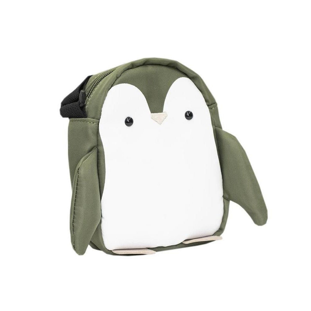 BOLSO BANDOLERA PINGUINO VERDE - Yuko.B