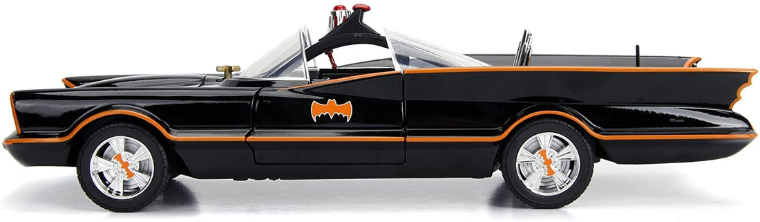 The batman - Batmóvil coche de metal escala 1:18 + 2 figuras - Jada