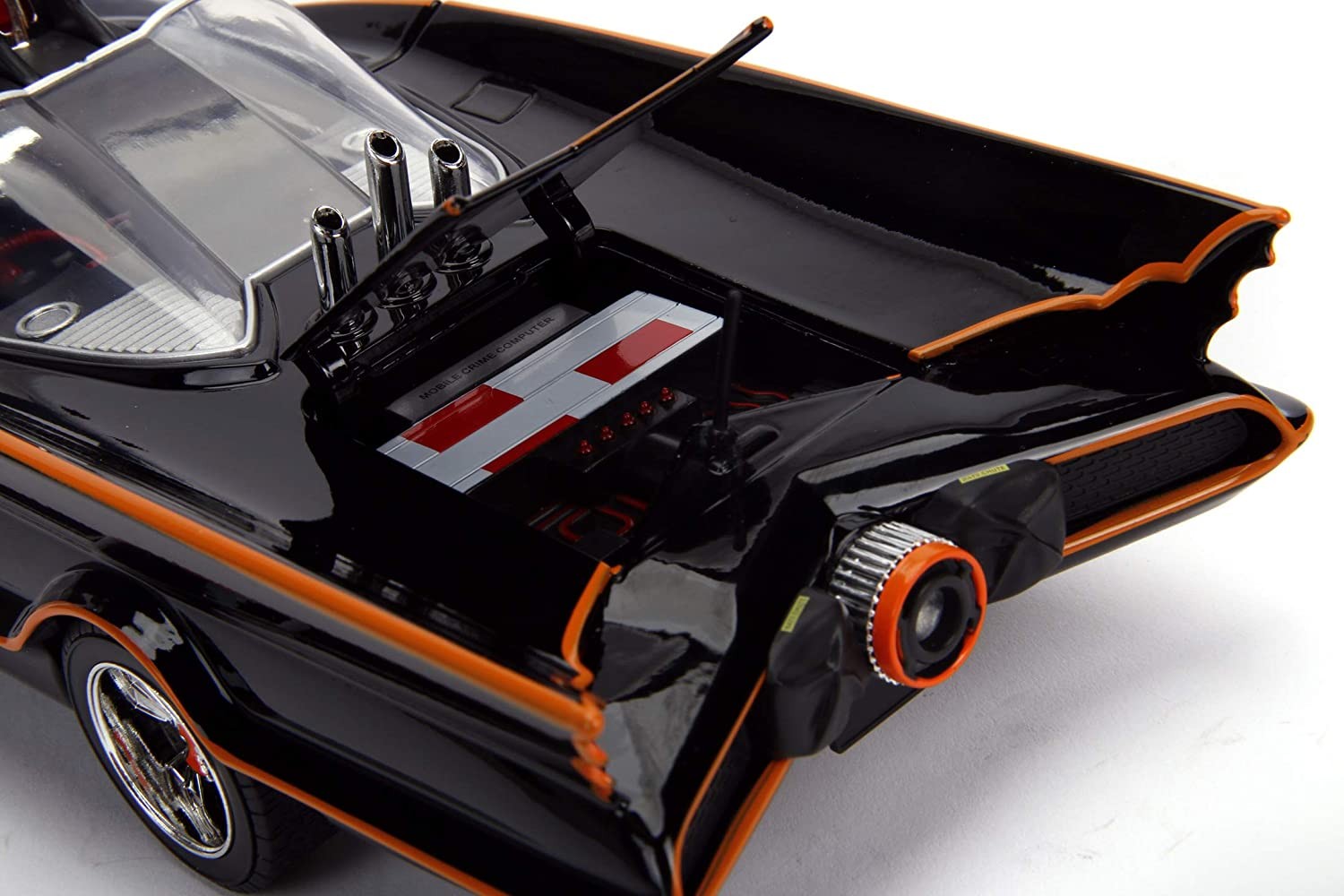 The batman - Batmóvil coche de metal escala 1:18 + 2 figuras - Jada