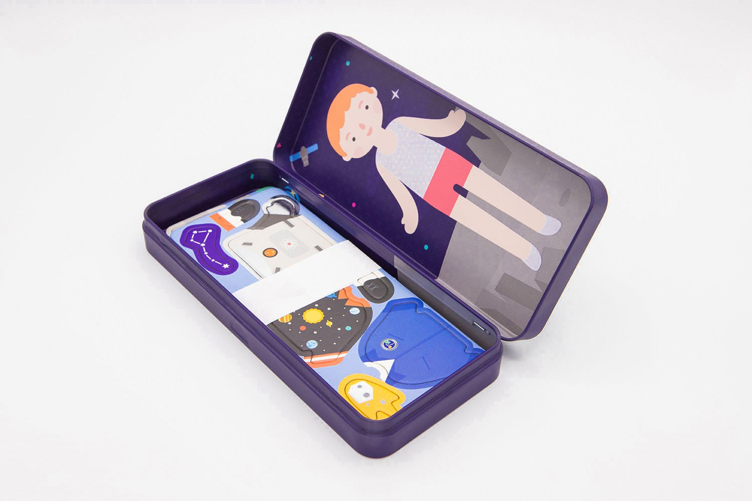 Caja de rompecabezas magnética Aventurero Espacial - Mieredu