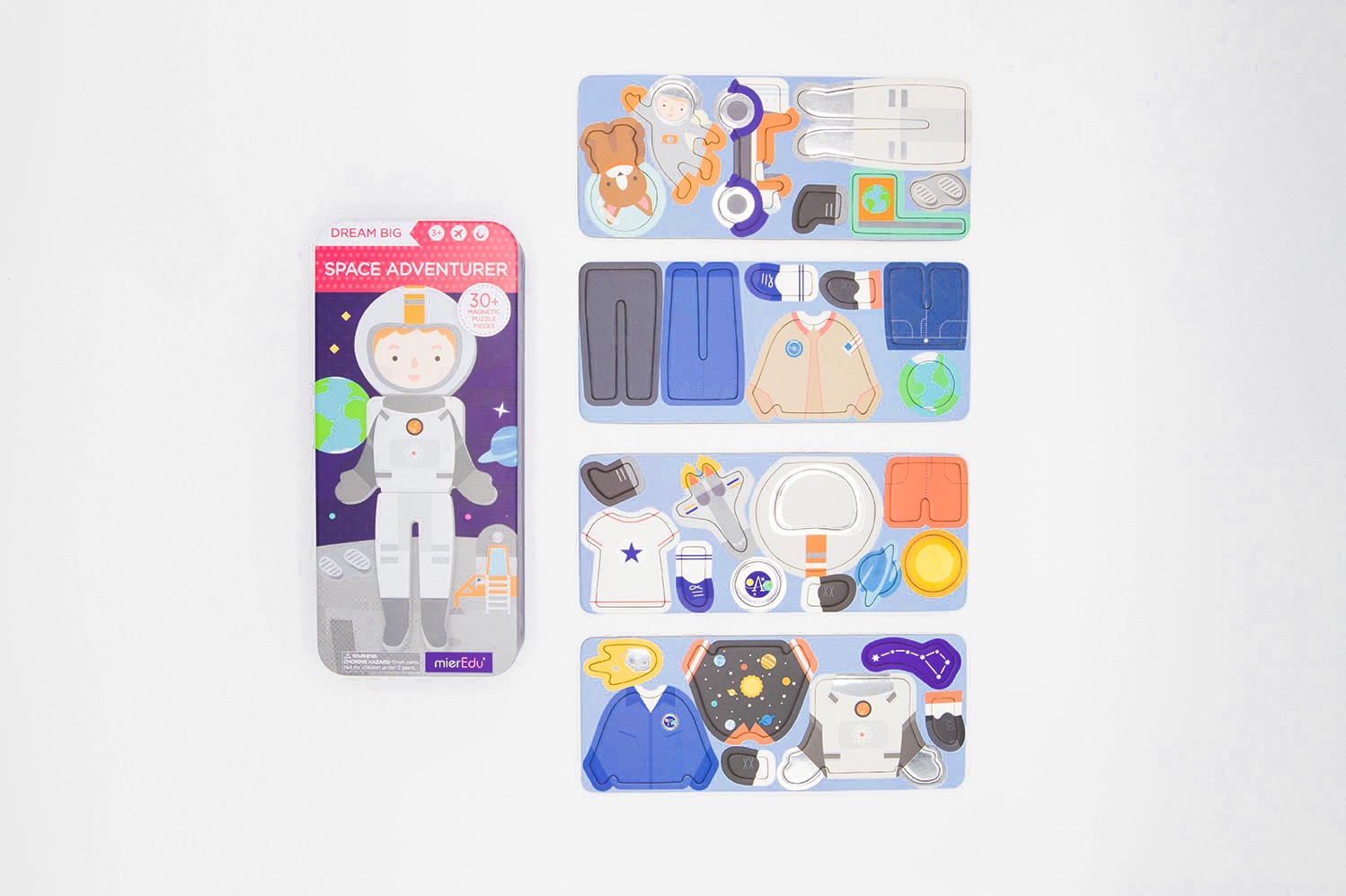 Caja de rompecabezas magnética Aventurero Espacial - Mieredu