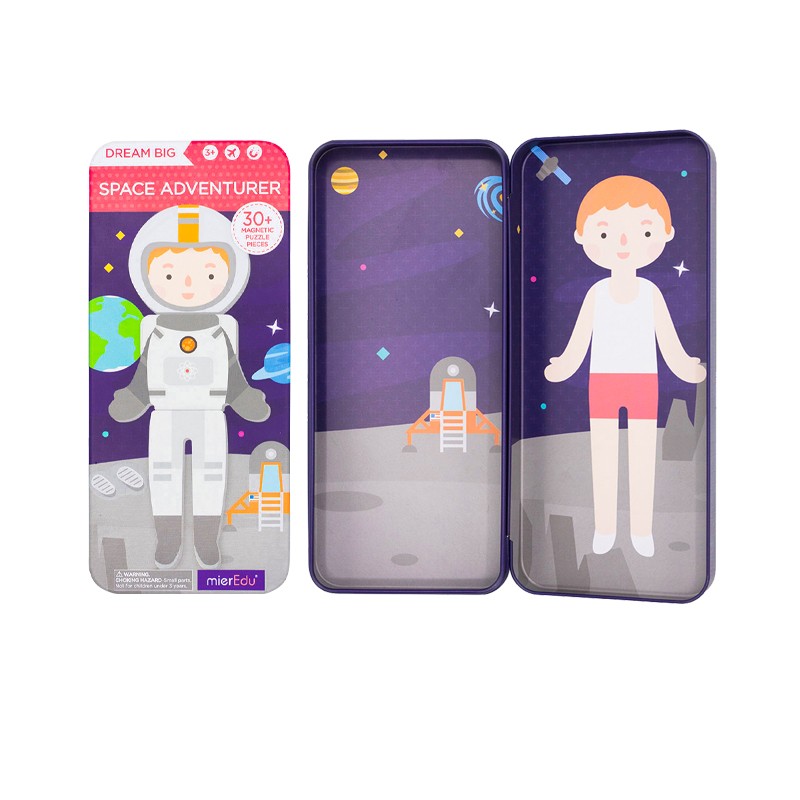 Caja de rompecabezas magnética Aventurero Espacial - Mieredu