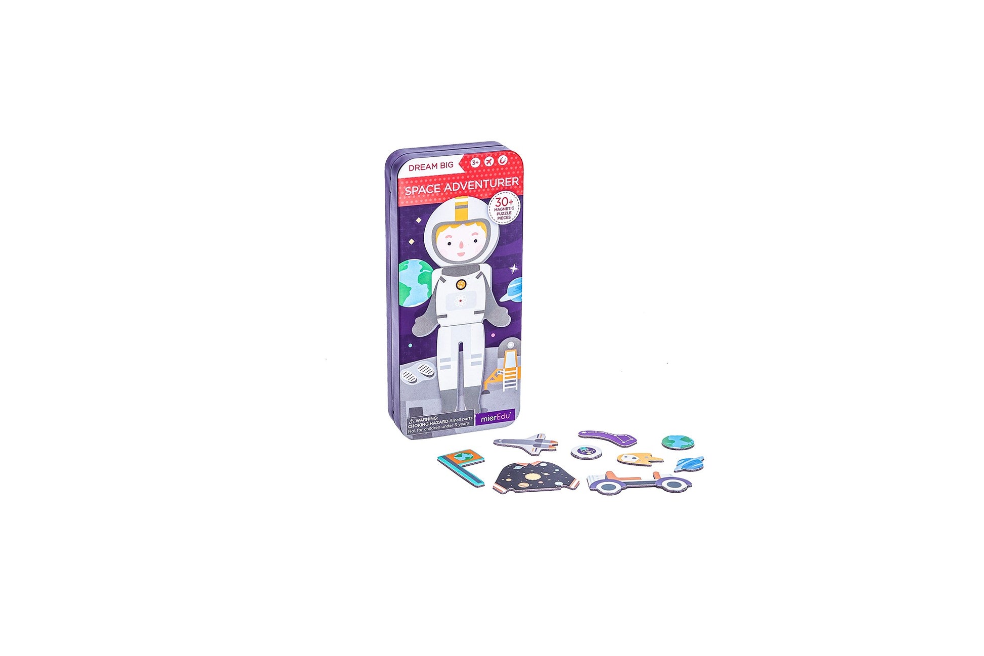 Caja de rompecabezas magnética Aventurero Espacial - Mieredu