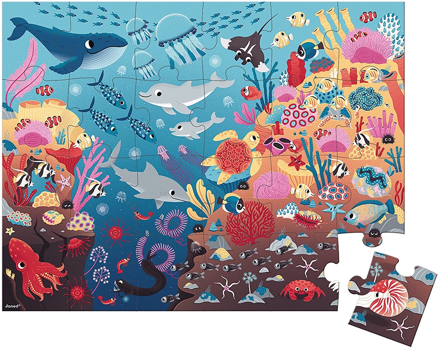 PUZLE MAGICO EL OCEANO - Juratoys