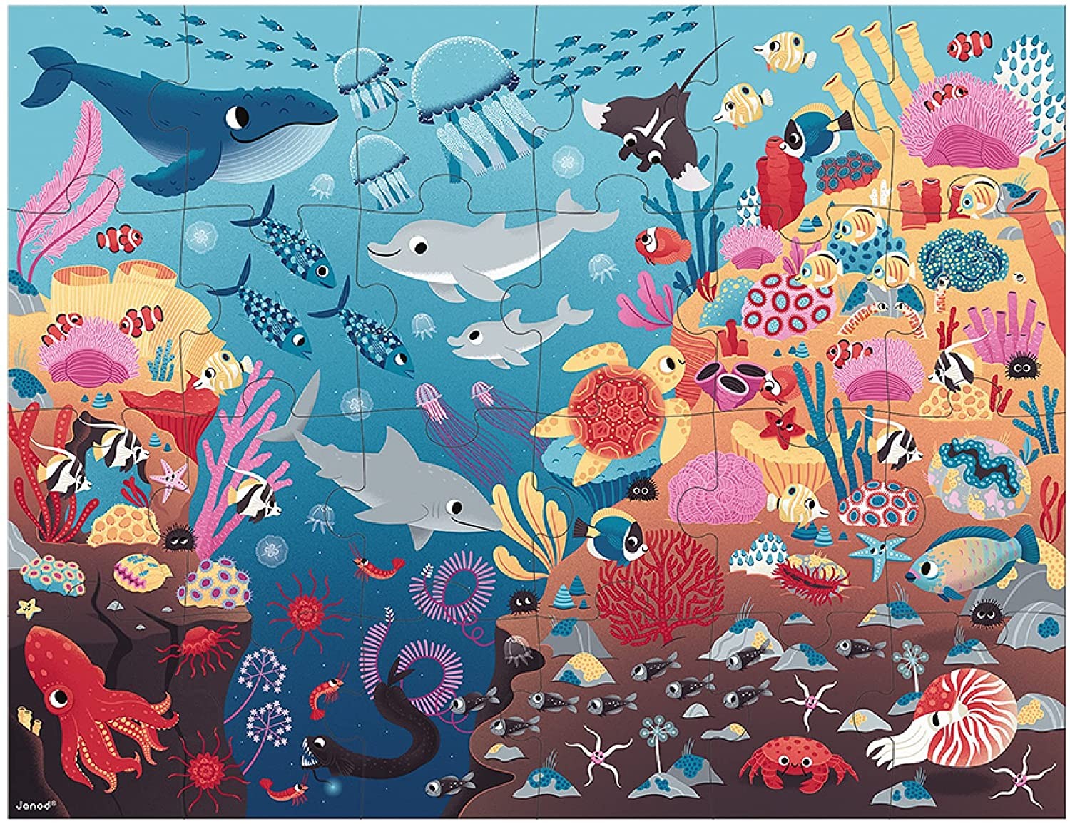 PUZLE MAGICO EL OCEANO - Juratoys