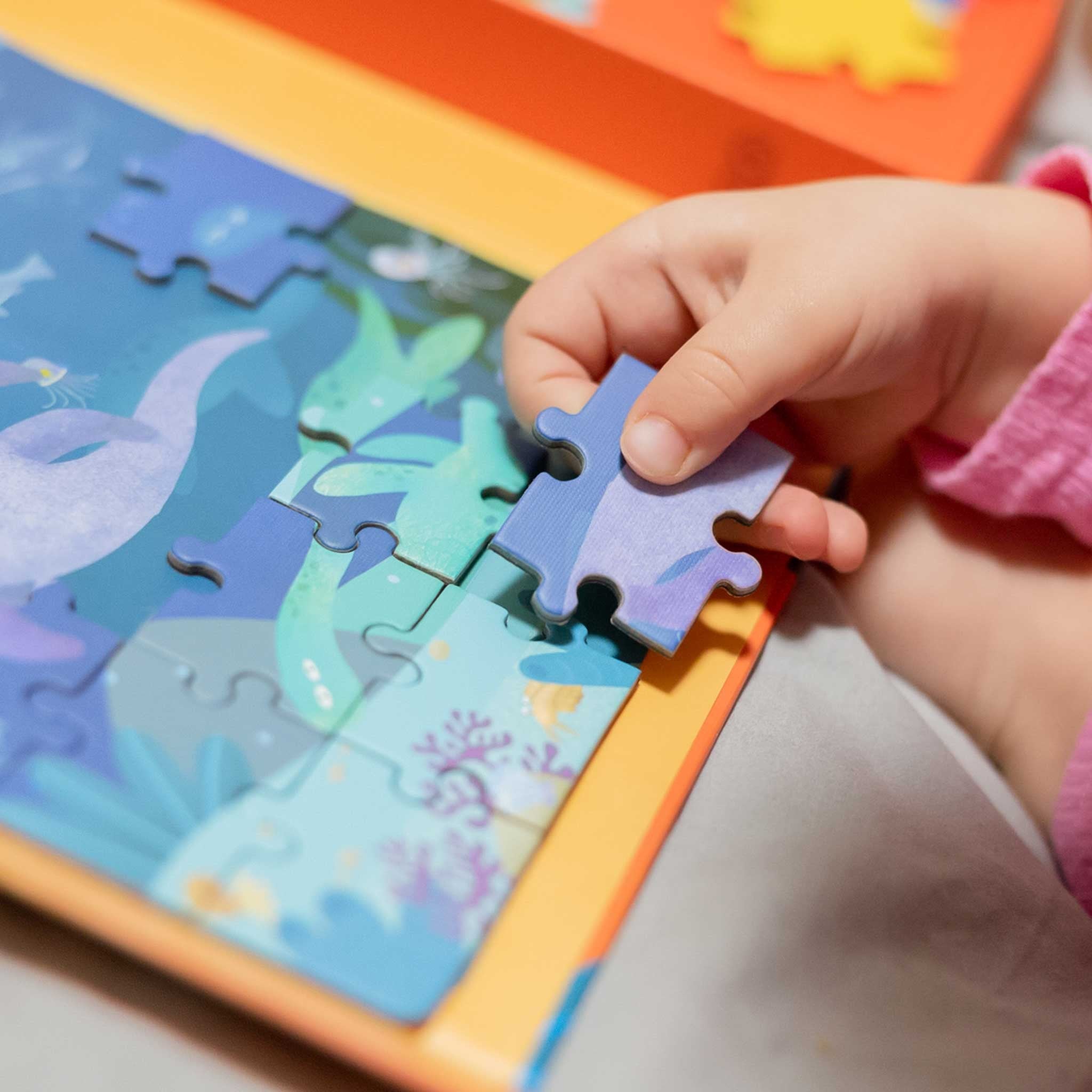 PUZZLE MAGNETICO 2 EN 1 DINOSAURIO - MiereduME181