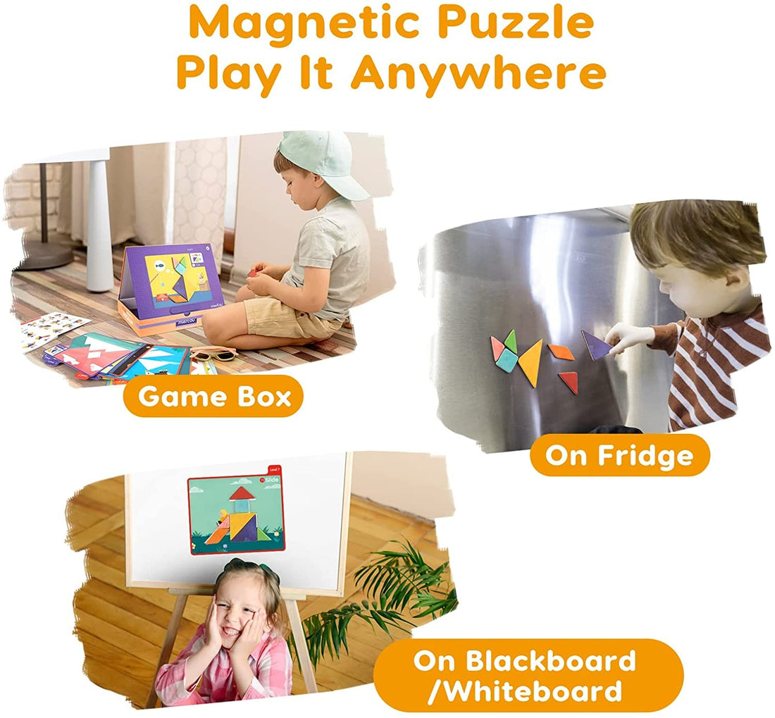 Tangram magnético formas geométricas - MierEdu ME330A