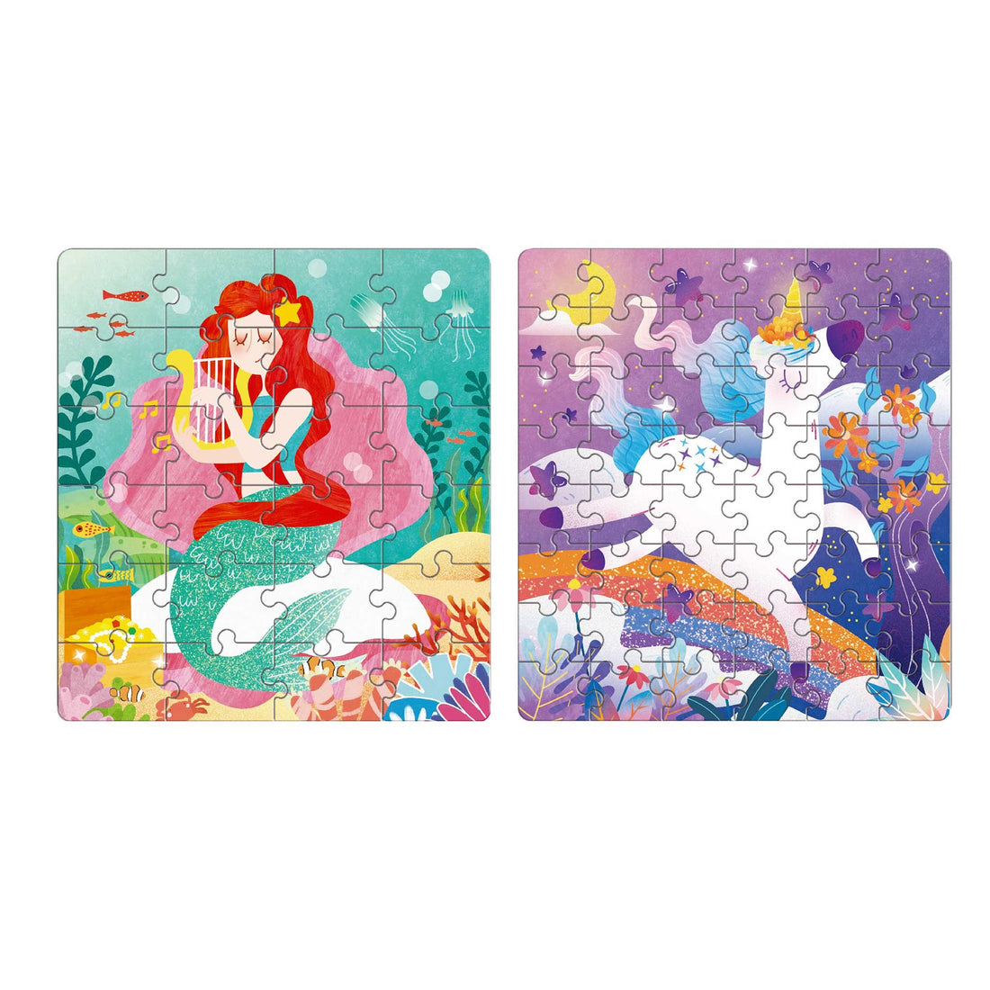 PUZZLE MAGNETICO UNICRON & MERMAID - Mieredu ME182