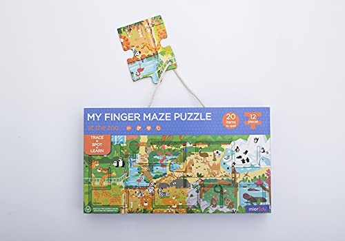 MY FINGER MAZE PUZZLE AT THE ZOO - Mieredu ME066