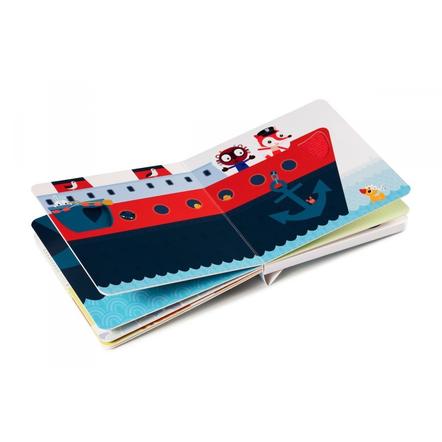 VROOOM LIBRO DE SONIDOS Y TEXTURAS - Lilliputiens LI83189