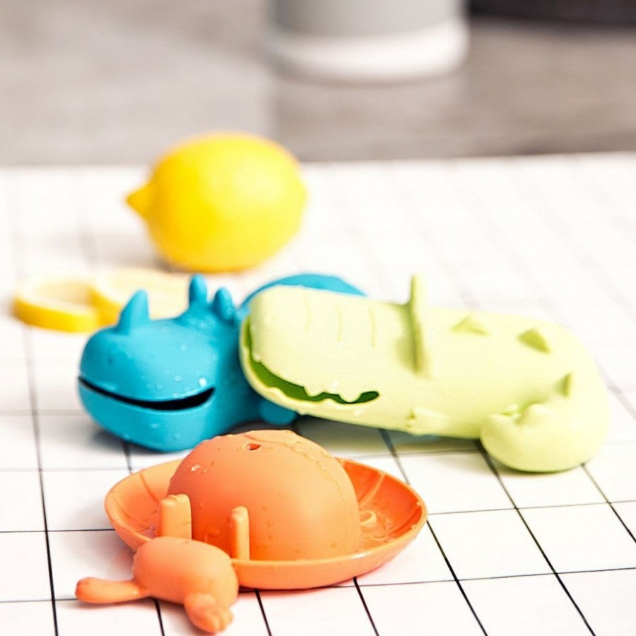 Juego de baño rinoceronte flotante - Lilliputiens LI83198