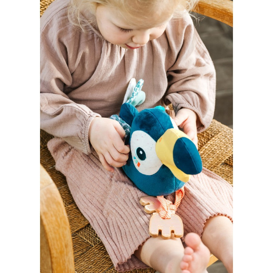 Peluche multiactividad Pablo tucán - Lilliputiens LI83268