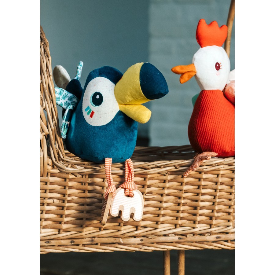 Peluche multiactividad Pablo tucán - Lilliputiens LI83268