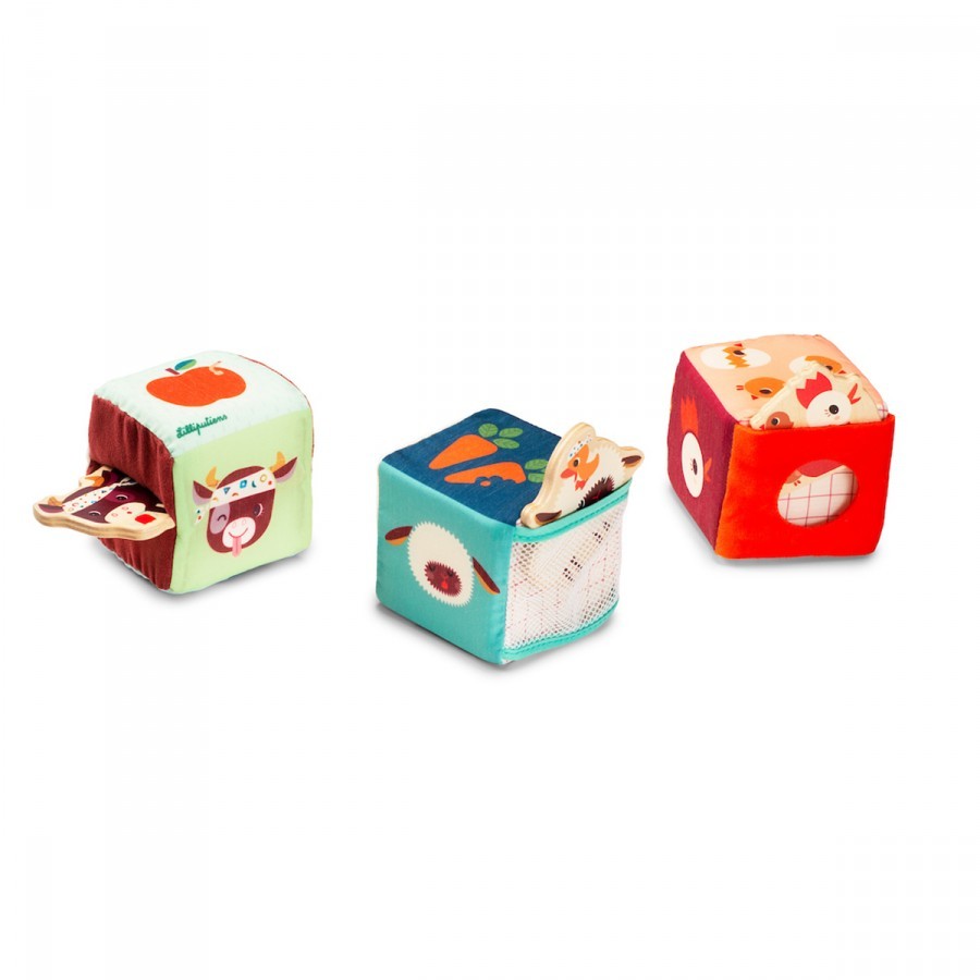 GRANJA JUEGO DE CUBOS PARA EL ESCONDITE - Lilliputiens LI83272