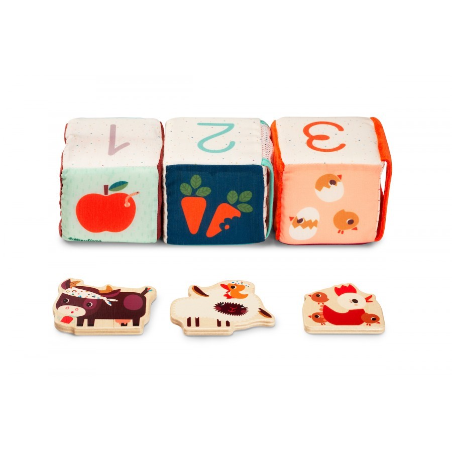 GRANJA JUEGO DE CUBOS PARA EL ESCONDITE - Lilliputiens LI83272