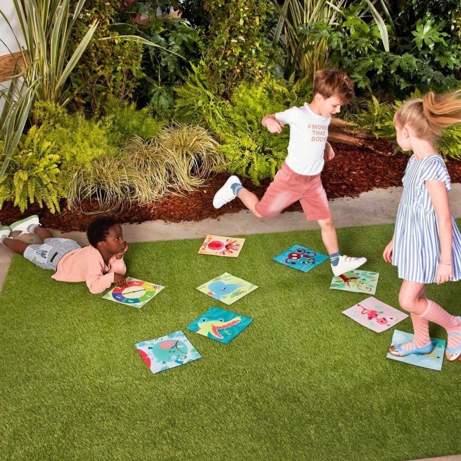 JUNGLE RACE JUEGO DE TAÑANO NATURAL - Lilliputiens LI85048