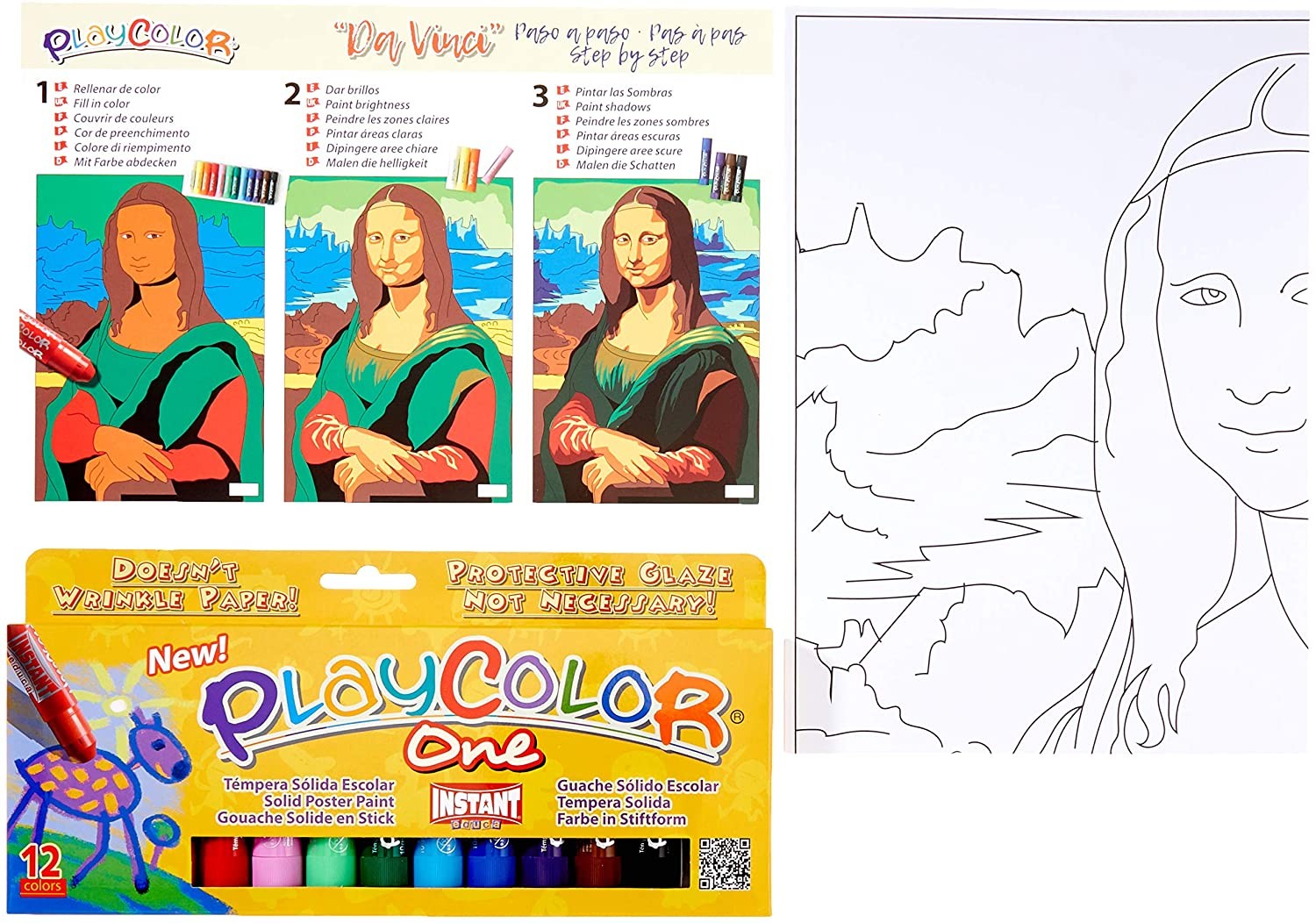 PINTA TU DA VINCI - Playcolor