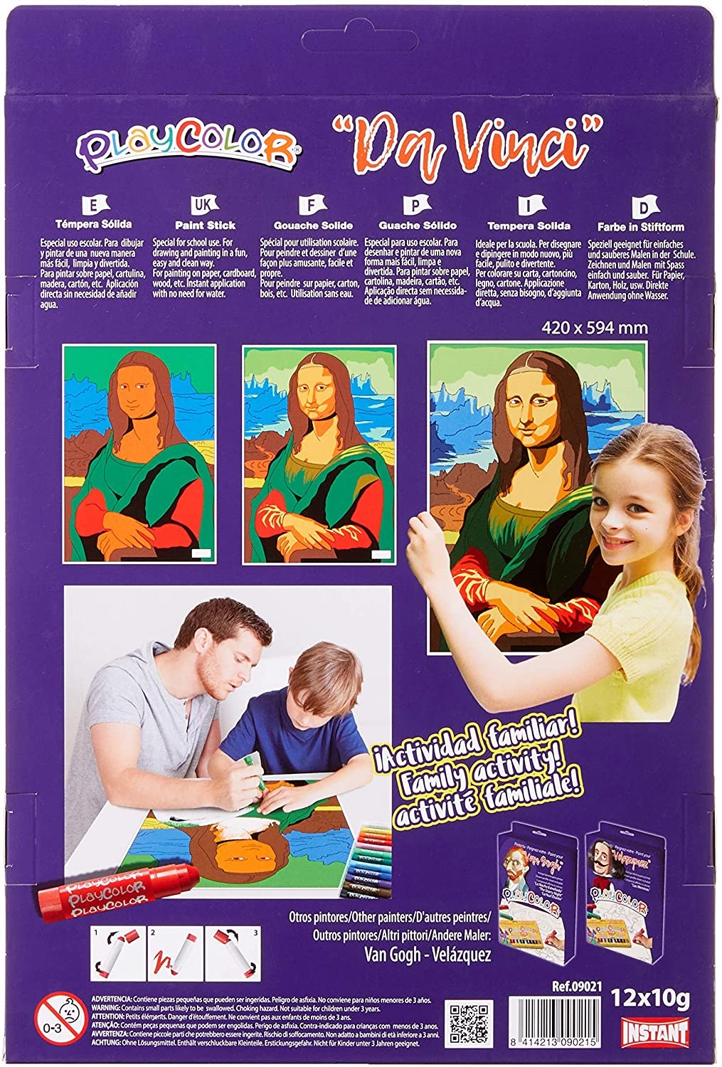 PINTA TU DA VINCI - Playcolor