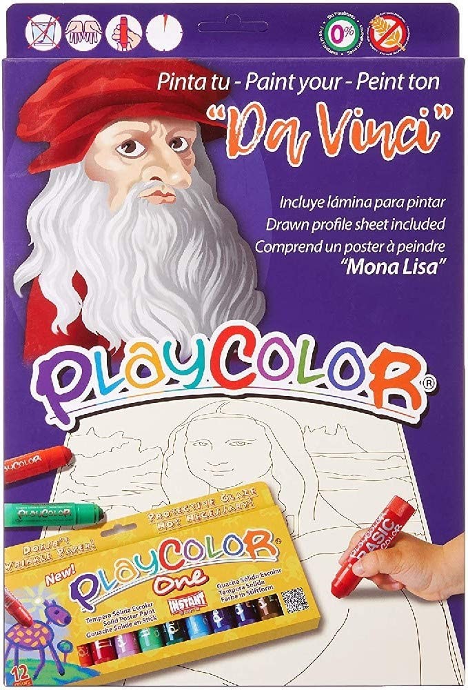 PINTA TU DA VINCI - Playcolor