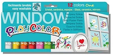 TEMPERA SÓLIDA CRISTALES -PLAYCOLOR