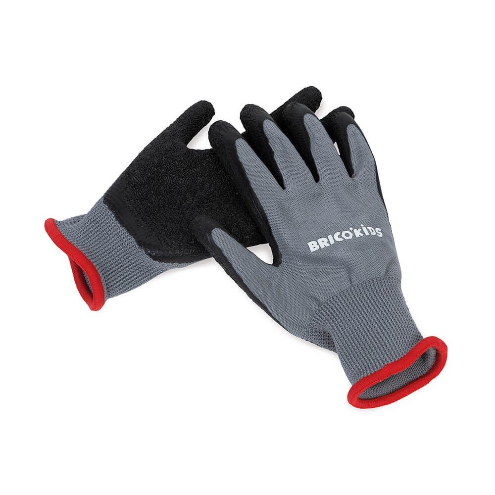 CINTURÓN DE BRICOLAJE CON HERRAMIENTAS DE MADERA Y GUANTES - Janod J06475