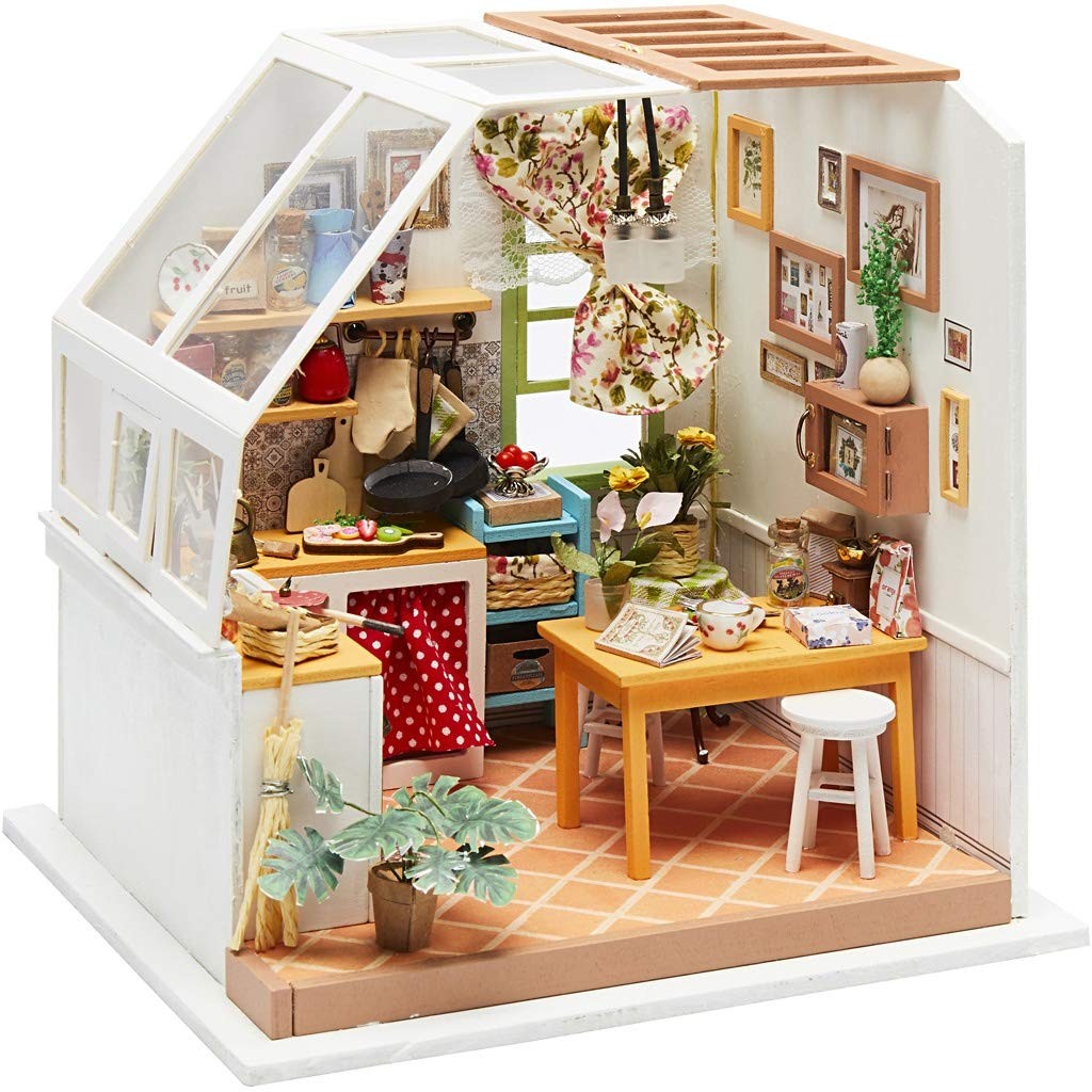 Juego de construccion en miniatura, cocina - Creativ