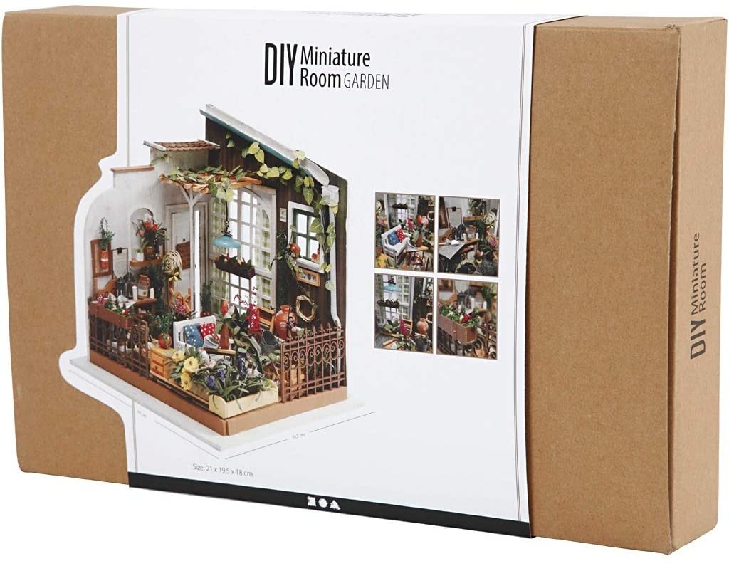 Juego de construcción en miniatura tu jardín - Creativ