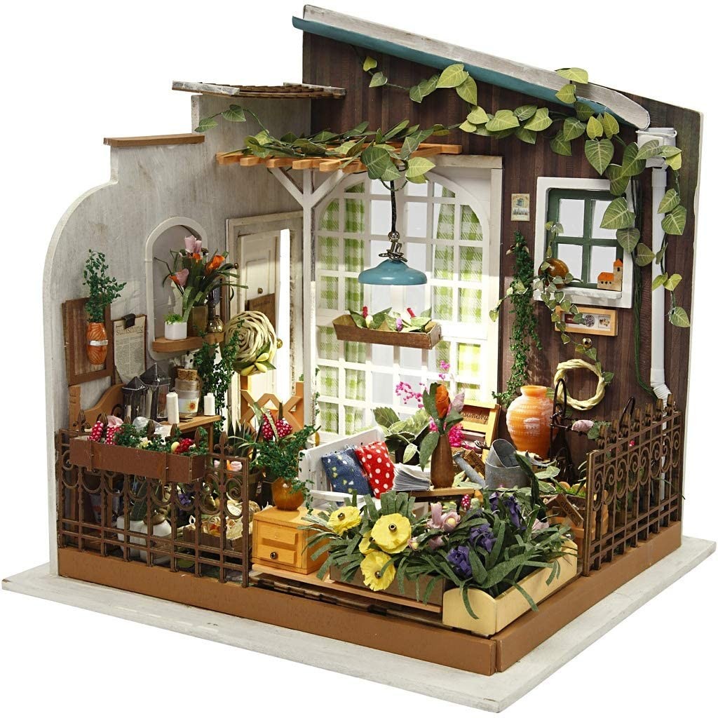 Juego de construcción en miniatura tu jardín - Creativ