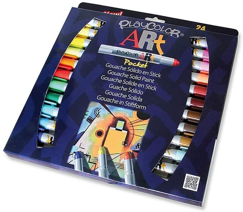 Témpera gouache 24 colores - Playcolor