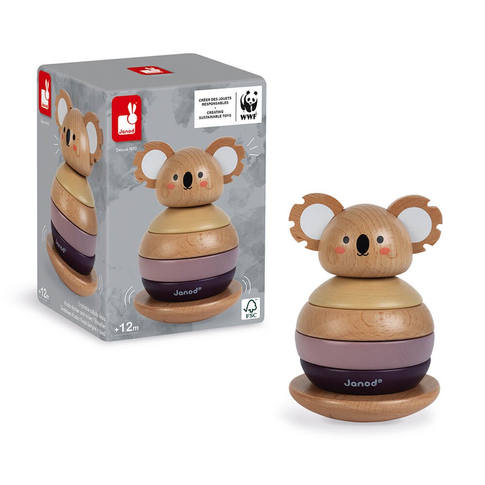 TENTETIESO APILABLE DE MADERA KOALA - Janod J08601