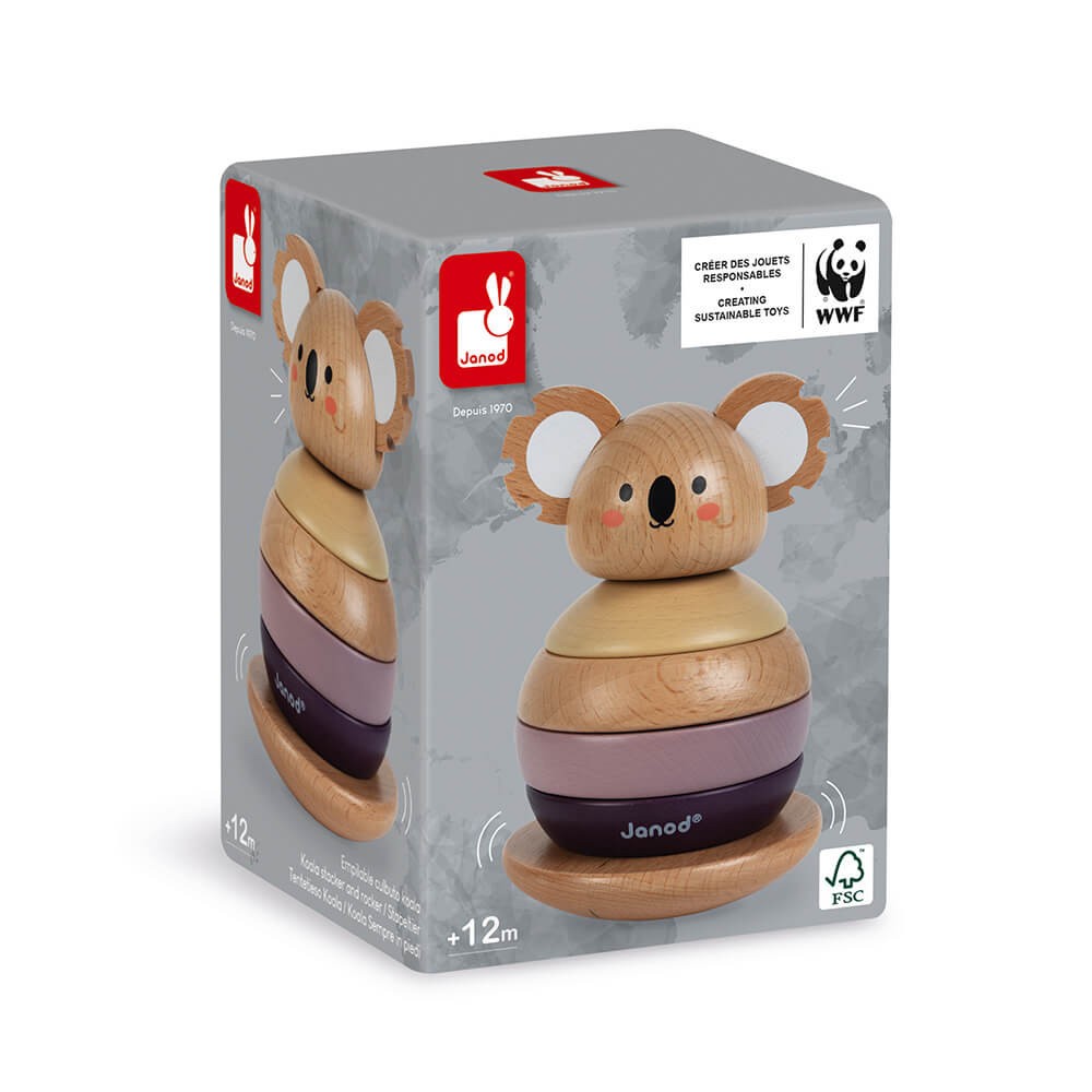 TENTETIESO APILABLE DE MADERA KOALA - Janod J08601
