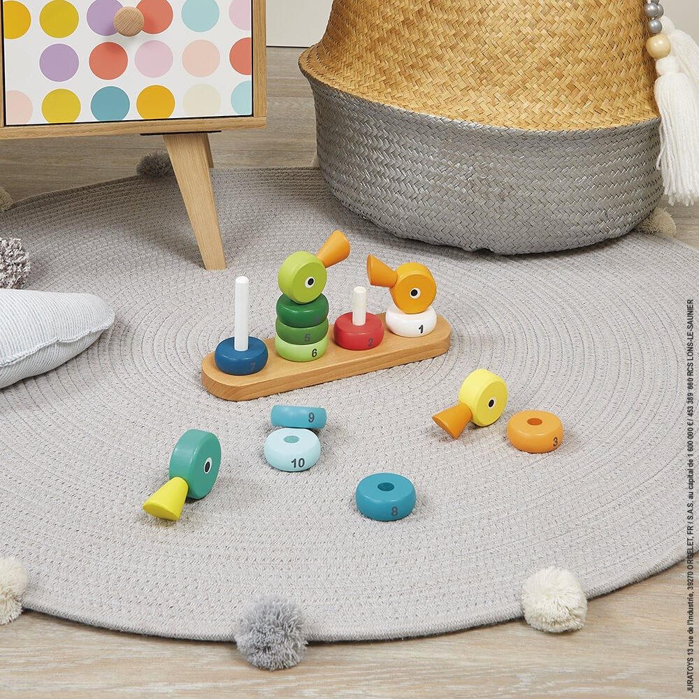 Juero para apilar patitos de madera - Janod J08212