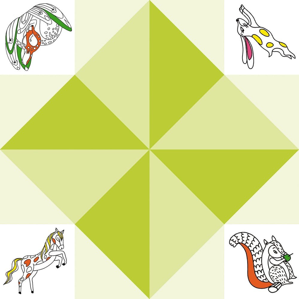 Kit creativo caja multiactividades 17 obras de animales - Janod J07955
