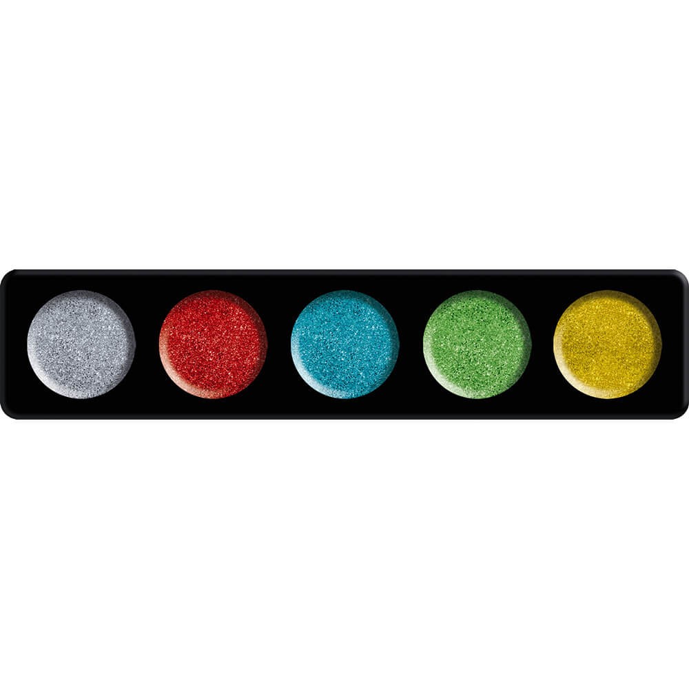 Kit creativo pintura nacarada con plantillas 4 estaciones Janod J07952