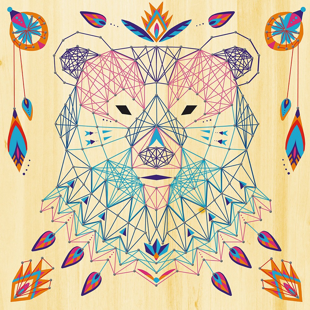 HILOS TENSADOS CUADROS DE ANIMALES - Janod J07912