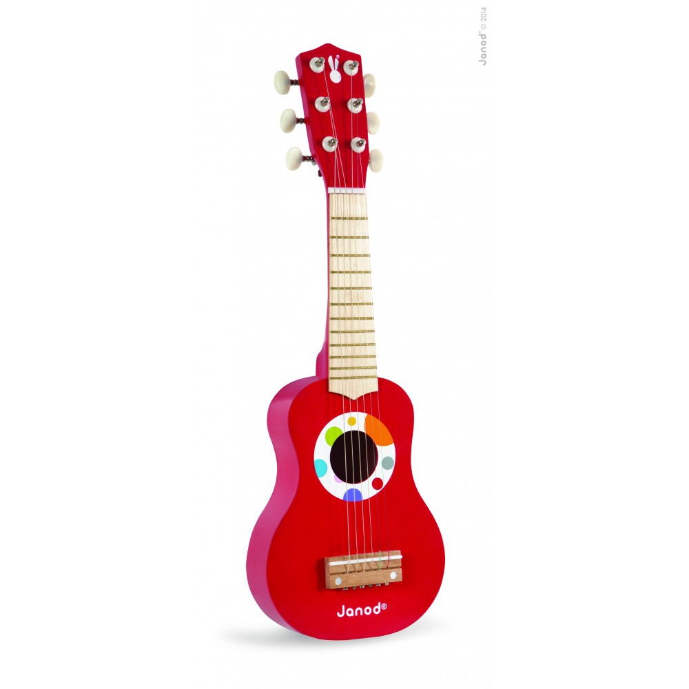 MI PRIMERA GUITARRA CONFETI DE MADERA - Janod J07628