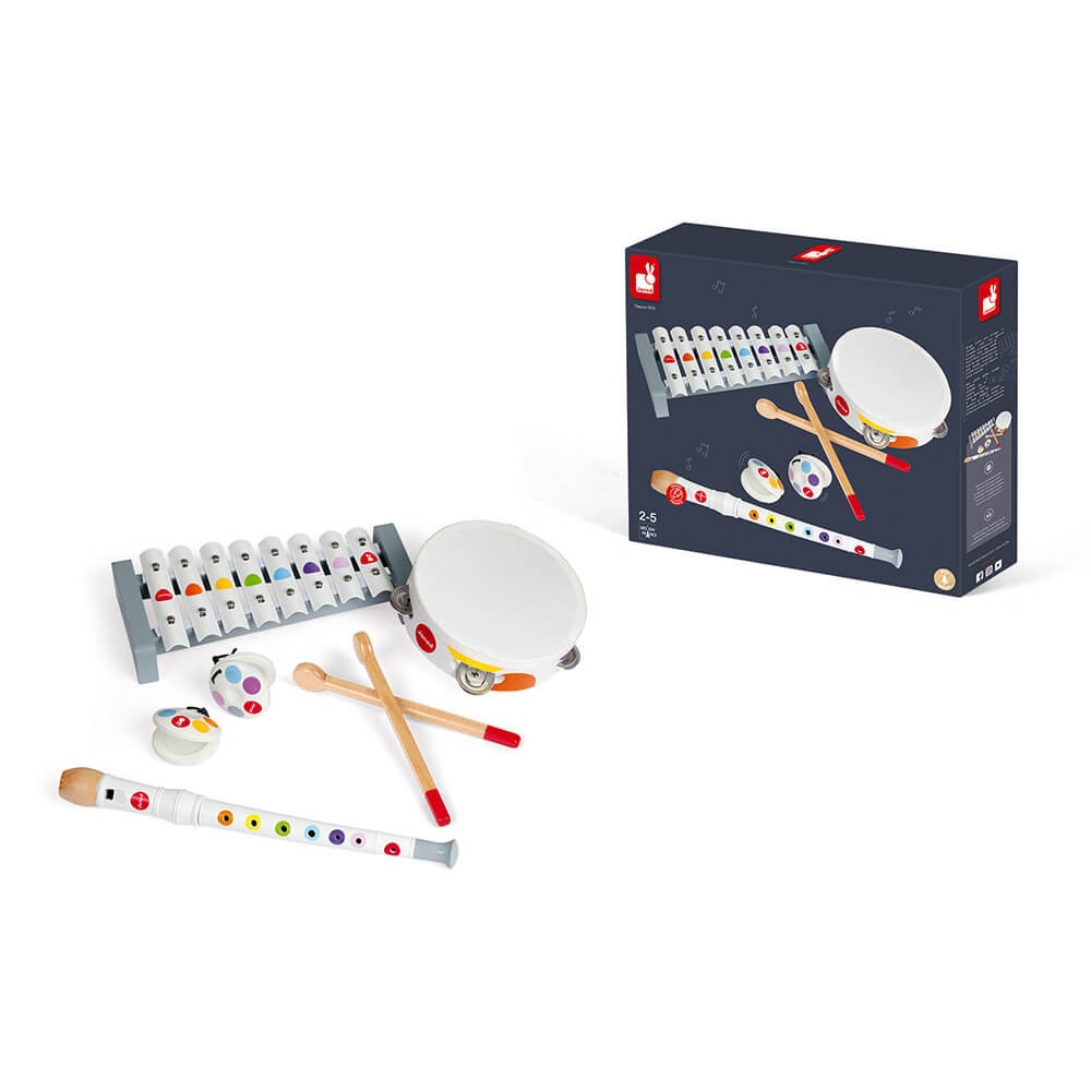Set instrumentos infantiles musicales de madera - Janod J07600