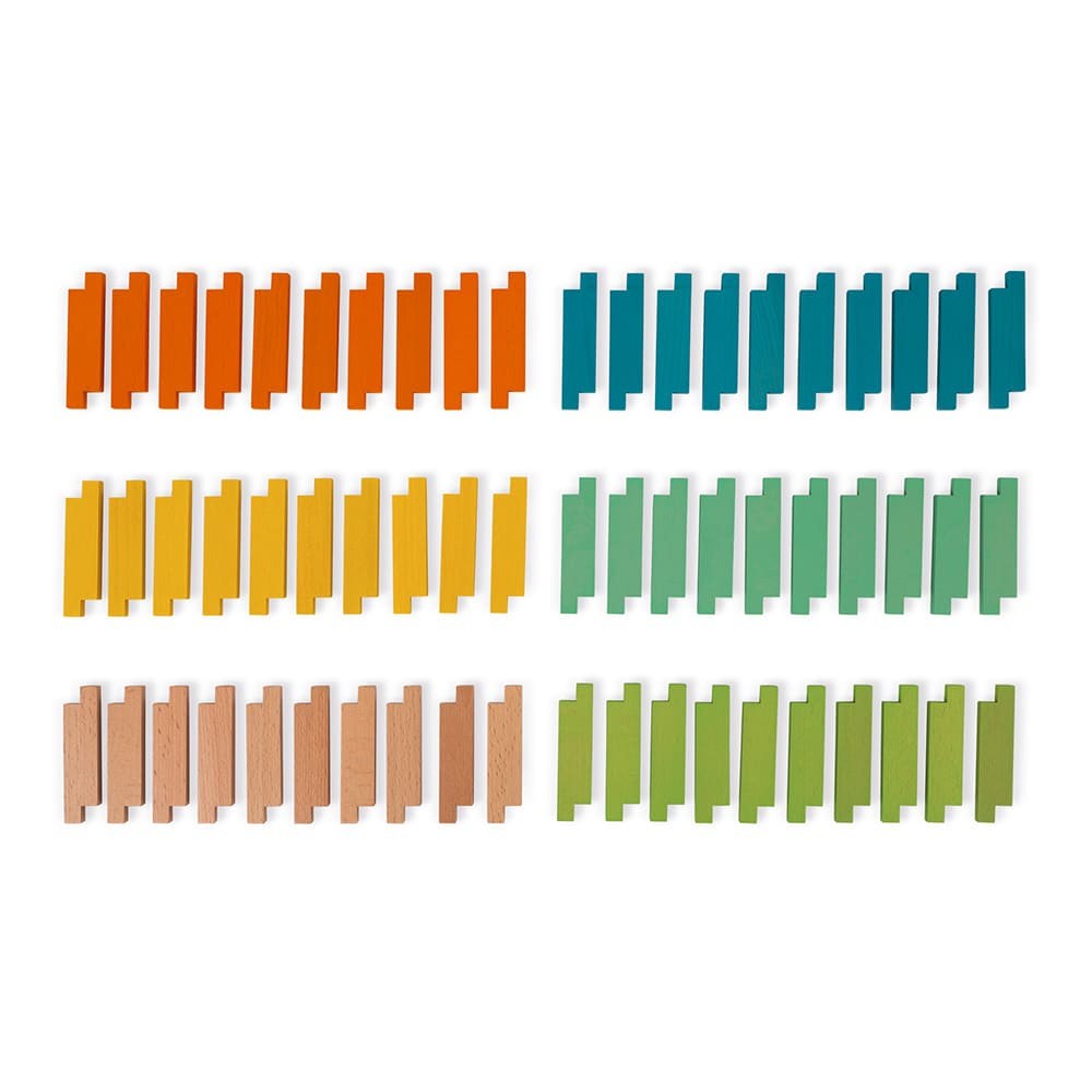 Juego de construcción de 60 piezas madera - Janod J08300