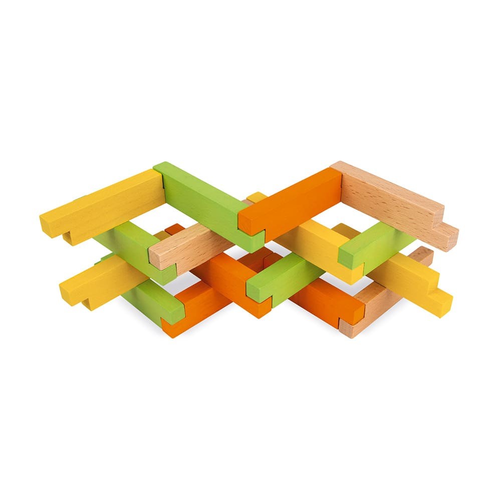 Juego de construcción de 60 piezas madera - Janod J08300