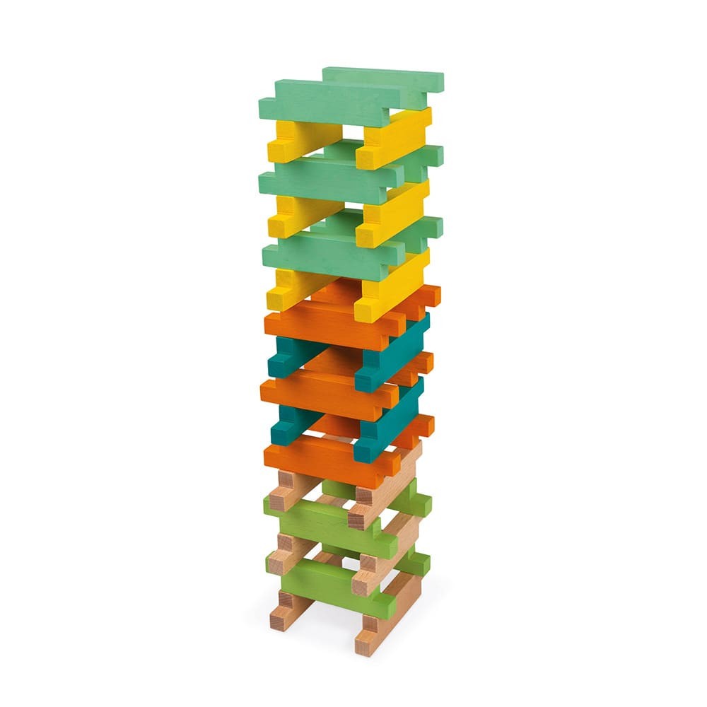 Juego de construcción de 60 piezas madera - Janod J08300