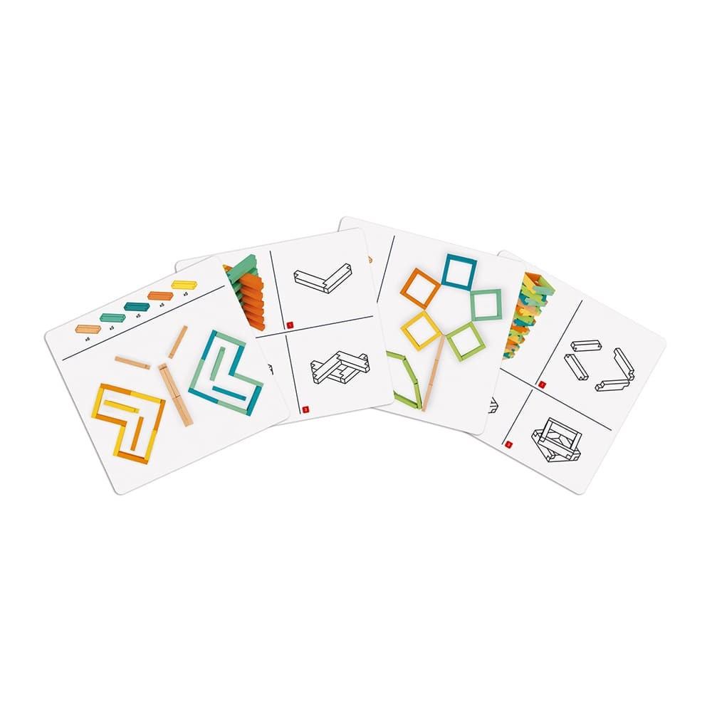 Juego de construcción de 60 piezas madera - Janod J08300