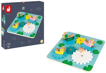 Juego de engranaje, el estanque de los patos - Janod J05326