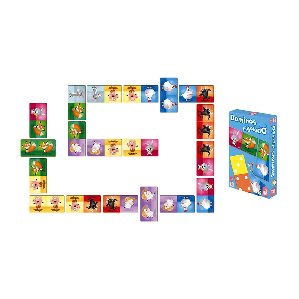 Juego infantil de domino rigolooo - Janod J02737