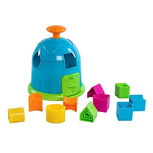 Juego de encajar formas multicolor Shape Factory - Fat Brain