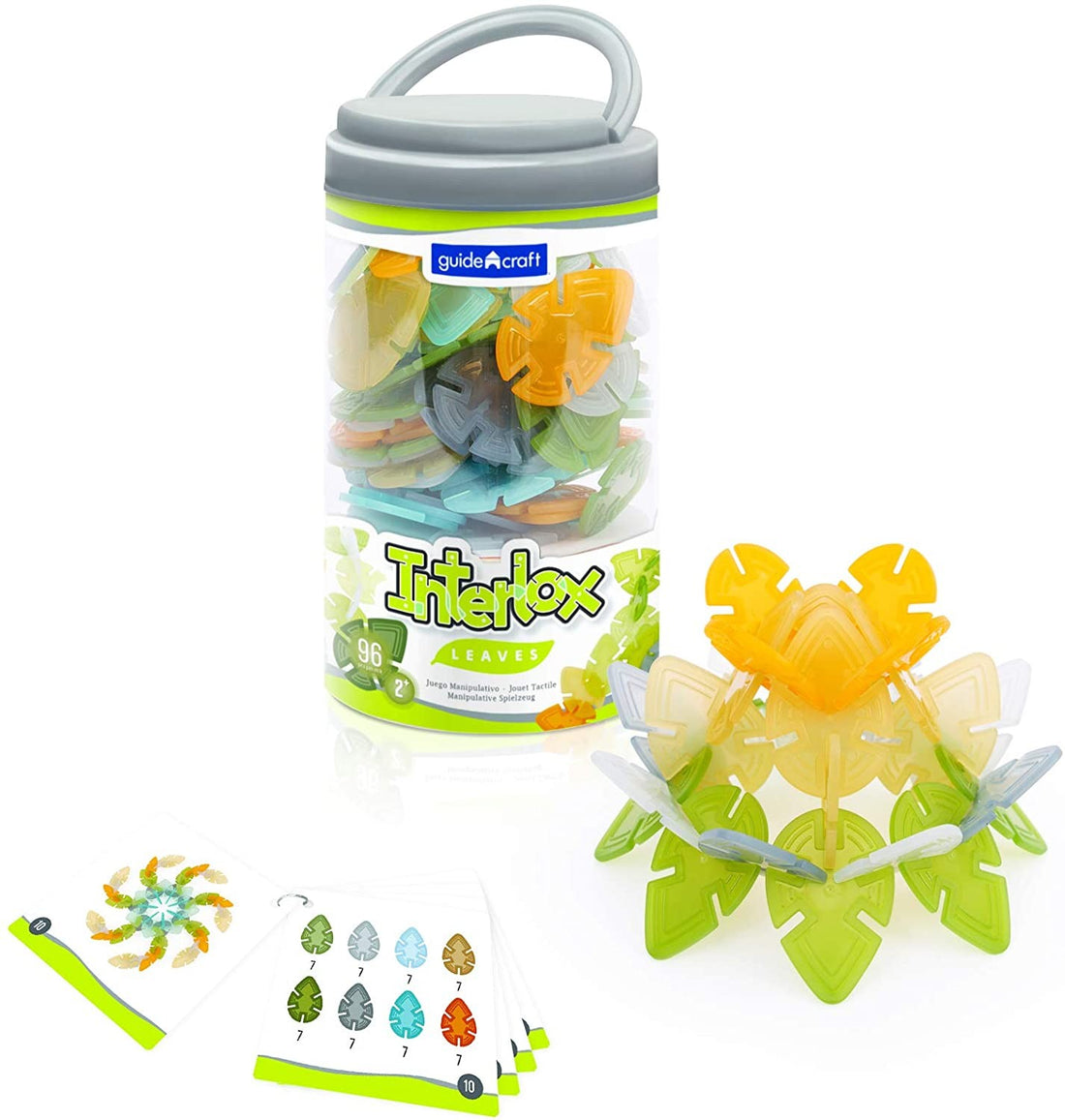 HOJAS DE INTERLOX 96 PZAS -Guidecraft-G16833