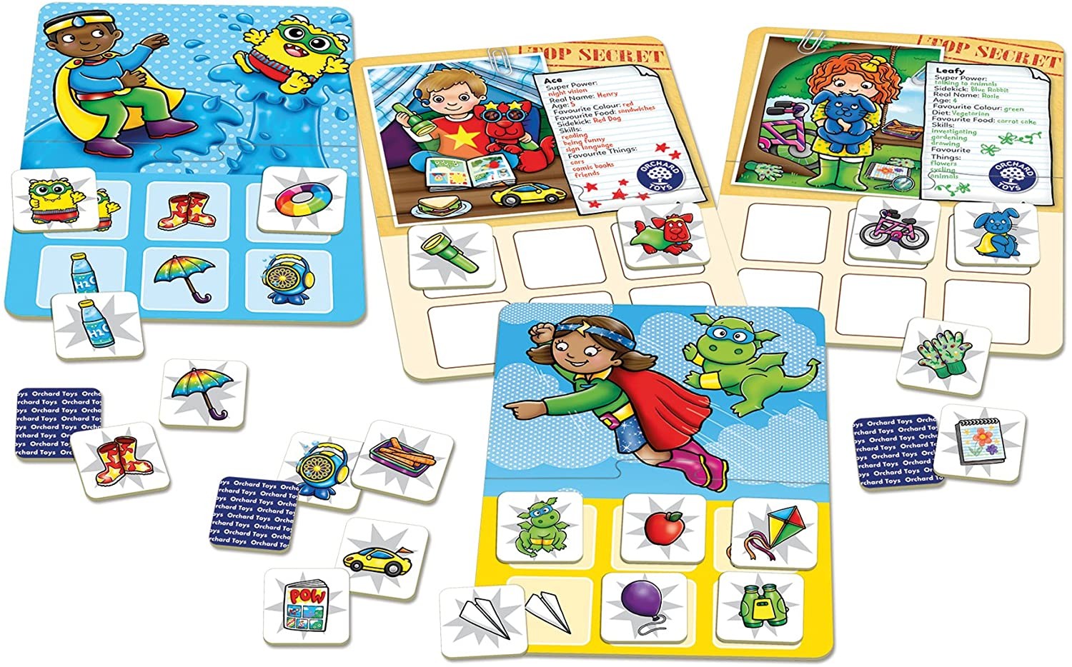 SUPERHERO LOTTO - Orchard Toys (XOT-065)